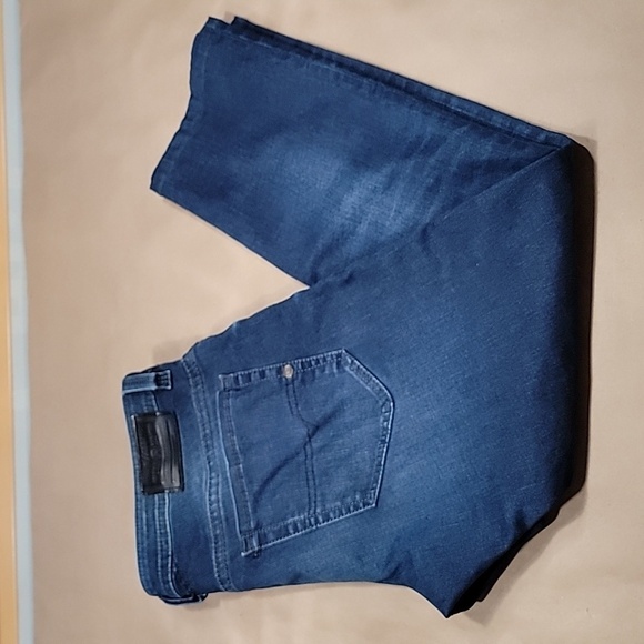 Diesel Size 34x30 Thavar Jeans Slim Skinny Blue Denim Pants Stretch 0859W - Picture 1 of 15
